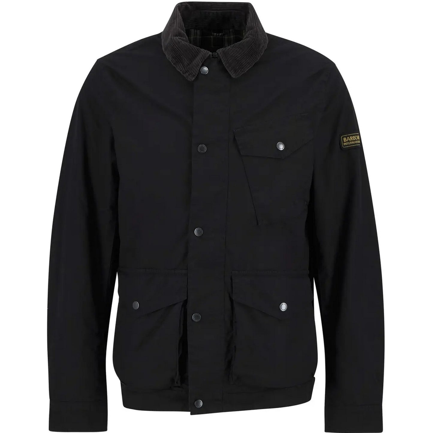 Giubbini Uomo Barbour International - Drifter Wax Jkt - Nero