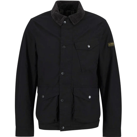 Giubbini Uomo Barbour International - Drifter Wax Jkt - Nero