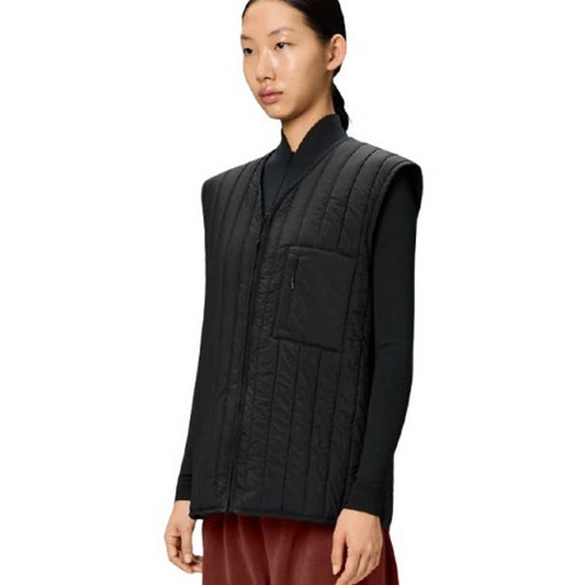 Rains Women's Vest - Banja Liner Vest - Black