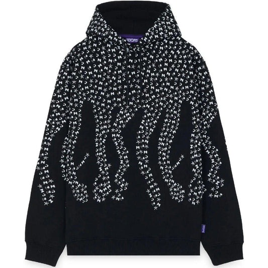 Sudaderas con capucha Octopus para hombre - Sudadera con capucha Octopus Studs - Negro