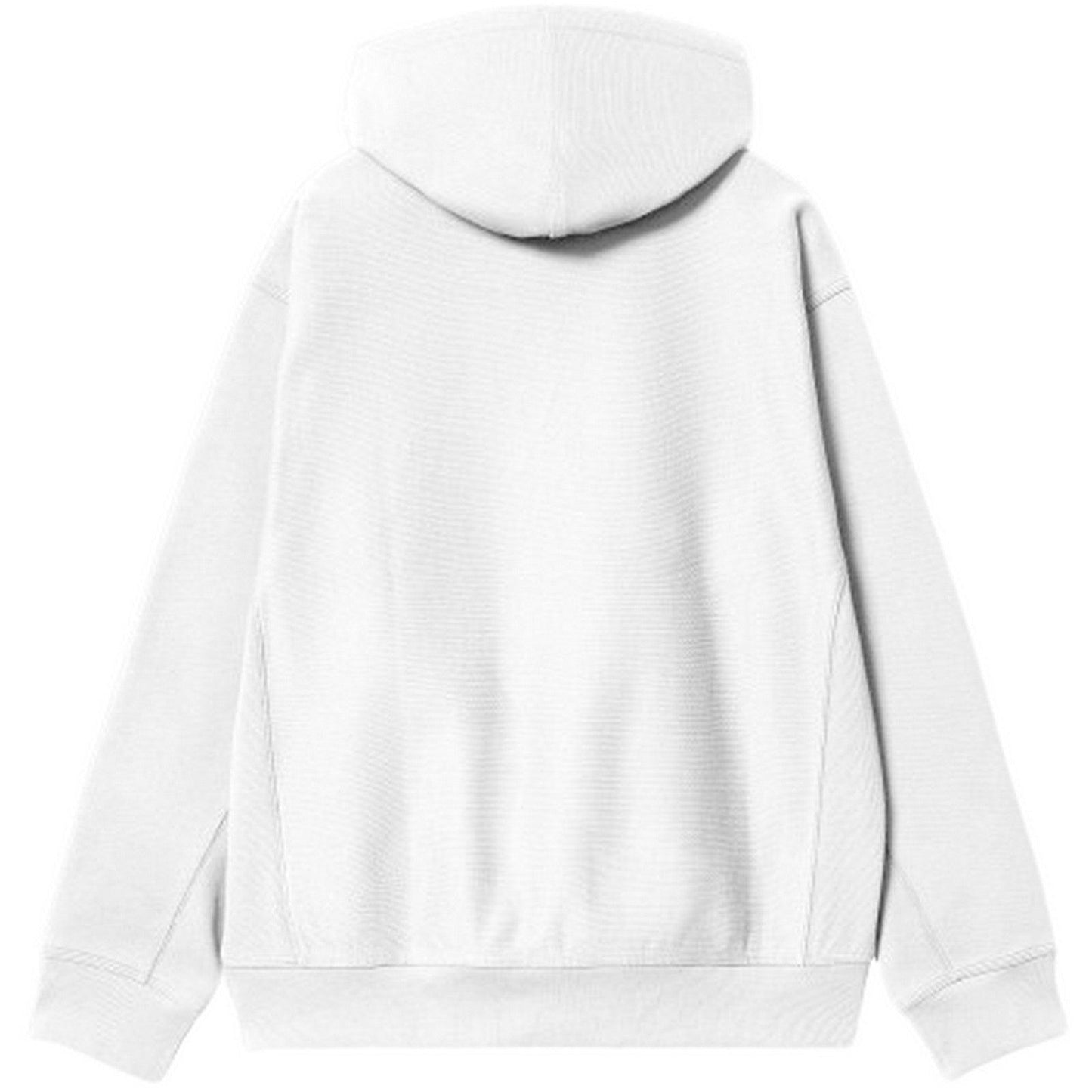 Felpe con cappuccio Uomo Carhartt Wip - Hooded American Script Sweat - Bianco