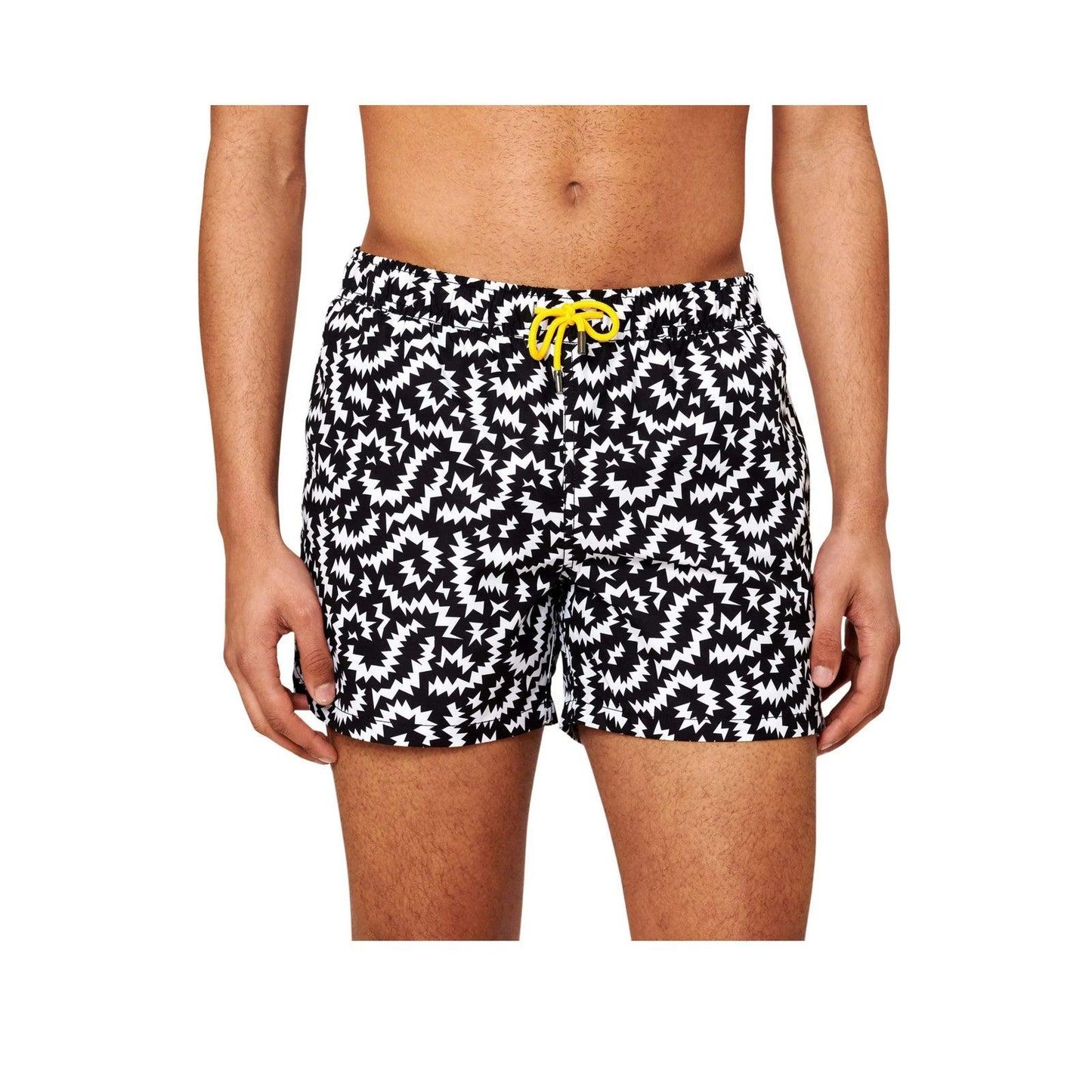 Pantaloncini e calzoncini Uomo Happy Socks - Zig Zag Swimshorts - Multicolore