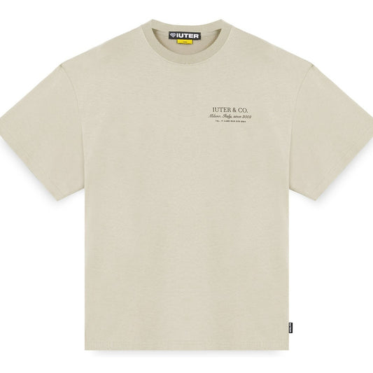 T-shirt Homme Iuter - Cuts Tee - Beige