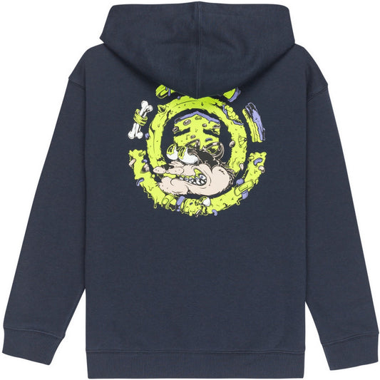 Felpe con cappuccio Bambino Element - Bad Doggie Po Y - Blu