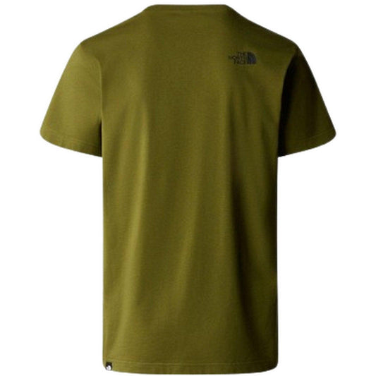 The North Face Herren-T-Shirt – M S/S Simple Dome Tee – Grün