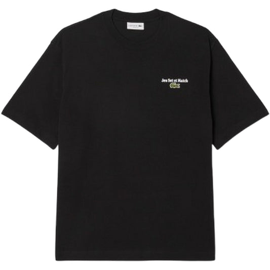 Lacoste Men's T-shirt - T-Shirt - Black
