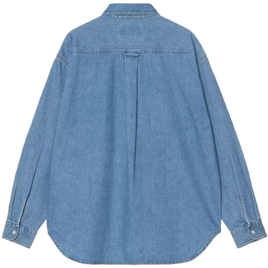 Camicie casual Uomo Carhartt Wip - L/S Lucas Shirt - Blu