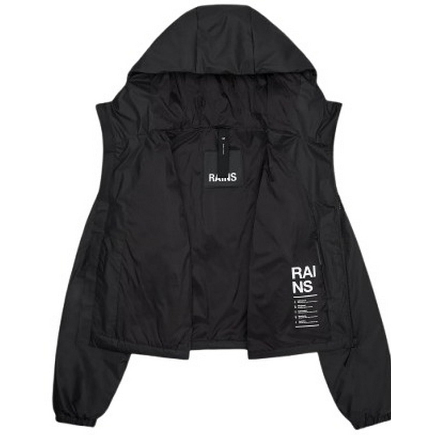 Giacche impermeabili Unisex Rains - Lohja Short Jacket W3T1 - Nero