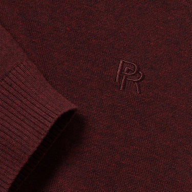 Felpe senza cappuccio Uomo Propaganda - Sweater Ribs - Bordeaux