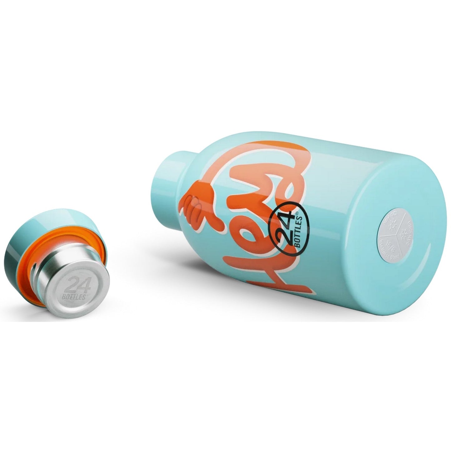 Thermos per bibite Unisex 24bottles - Clima Bottle 330 Hey! - Celeste