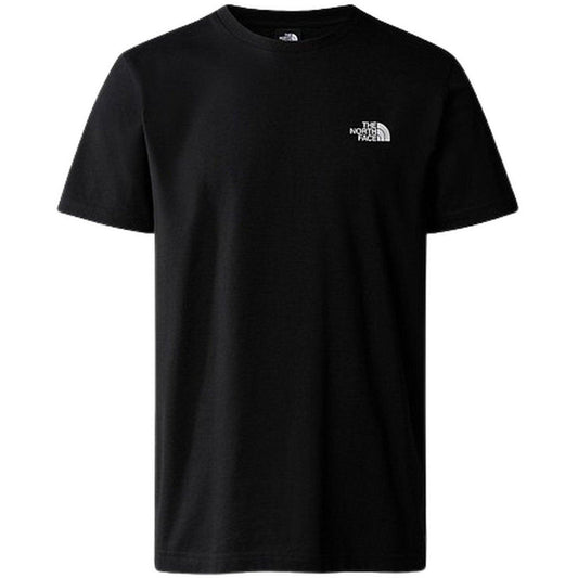 The North Face Herren-T-Shirt – M S/S Simple Dome Tee – Schwarz