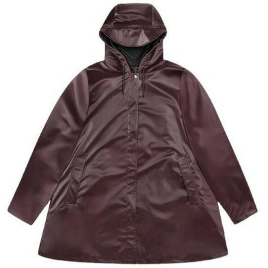 Rains wasserdichte Damenjacken – A-Line W Jacket W3 – Bordeaux