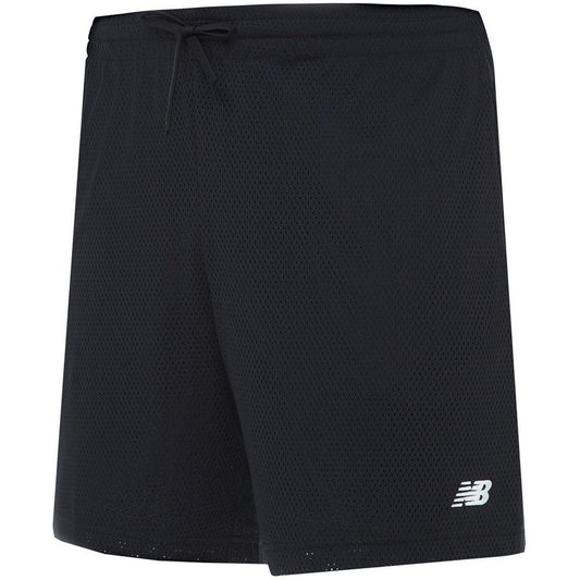 Short New Balance pour hommes - Short New Balance Mesh 7 pouces - Noir