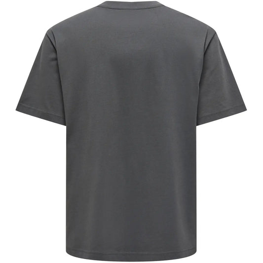 T-shirt pour hommes Only & Sons - Onsfred Rlx Ss Tee Noos - Gris