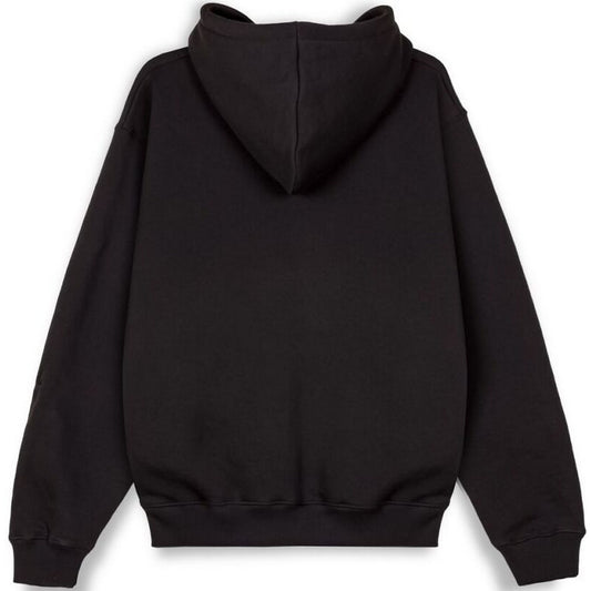 Męskie bluzy z kapturem Grmy - Saoirse Vintage Hoodie - Czarne