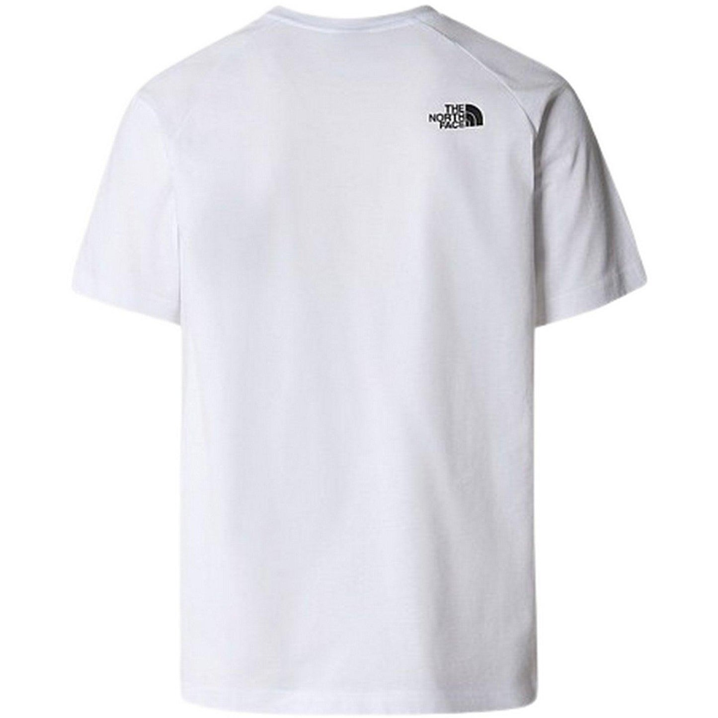 T-shirt Uomo The North Face - M S/S Raglan Redbox Tee - Bianco
