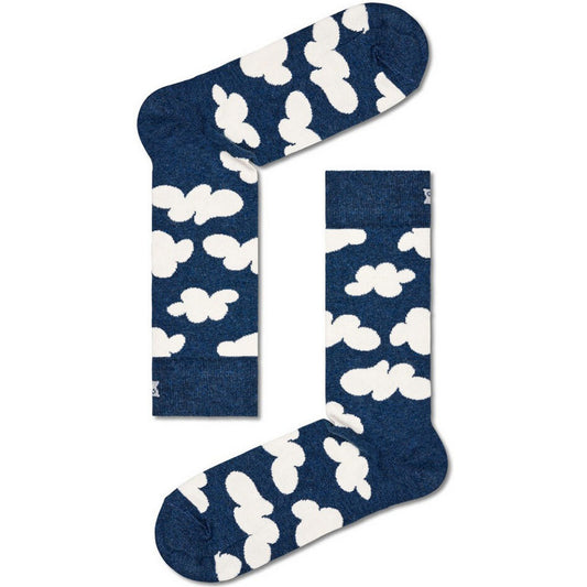 Chaussettes Happy unisexes - Chaussette nuageuse - Bleu