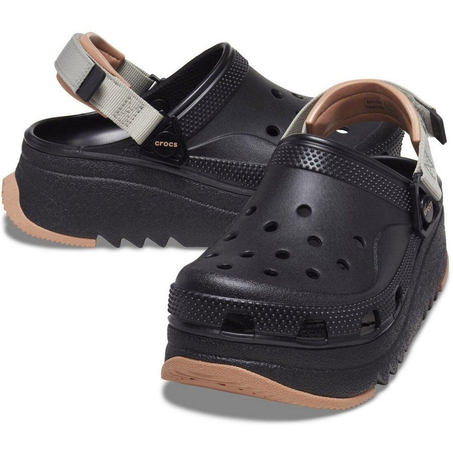 Zoccoli e sabot Unisex Crocs - Classic Hiker Excape Clog - Nero