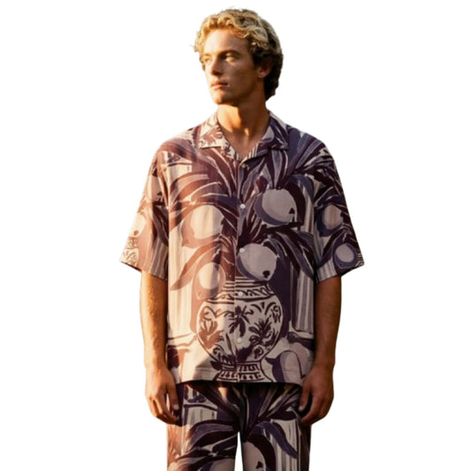 Camicie casual Uomo ON VACATION - Capri Shirt - Marrone