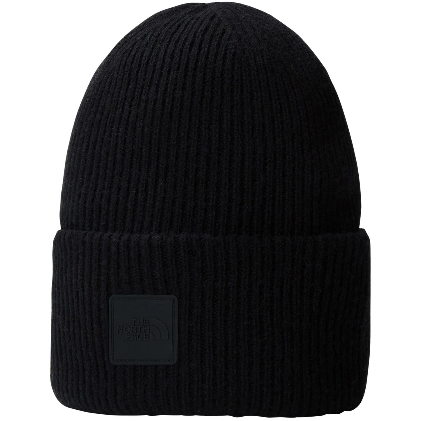 The North Face Unisex Knitted Beanies - Urban Patch Beanie - Black
