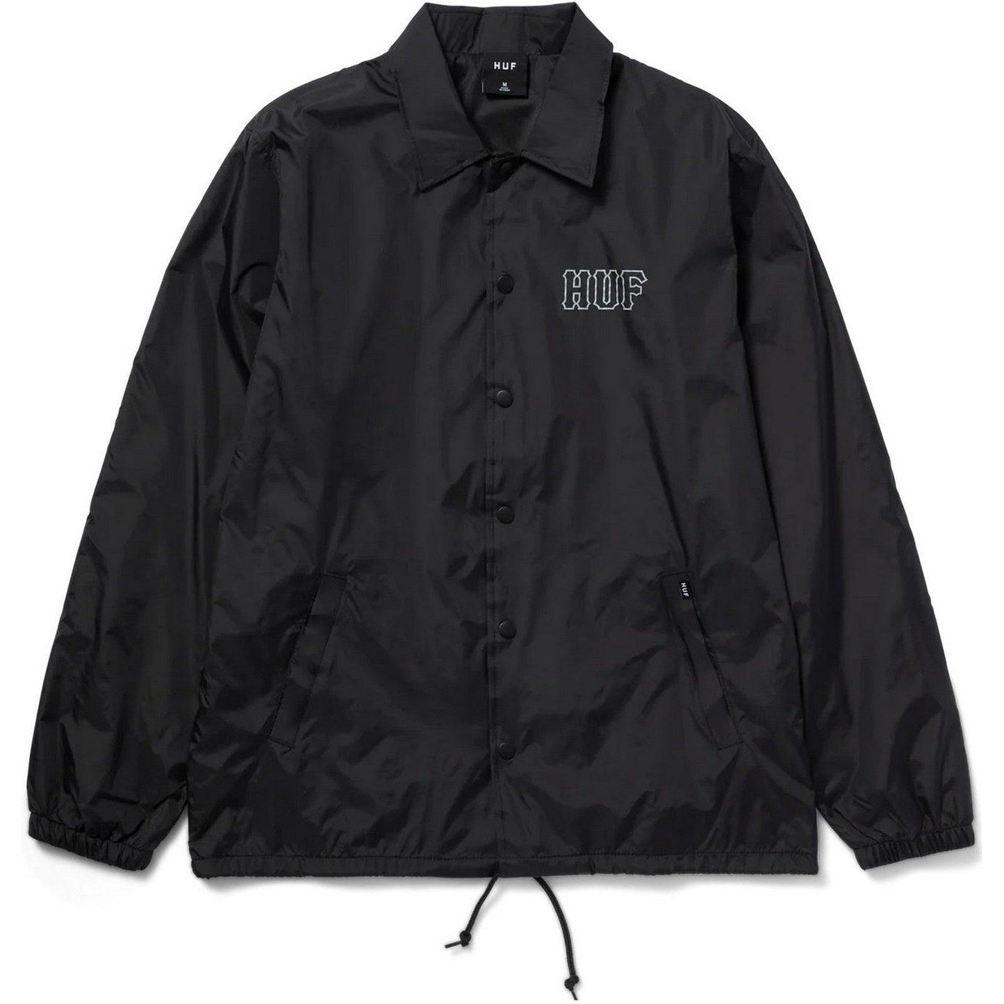 Giacche Uomo Huf - Huf Set H Coaches Jacket - Nero