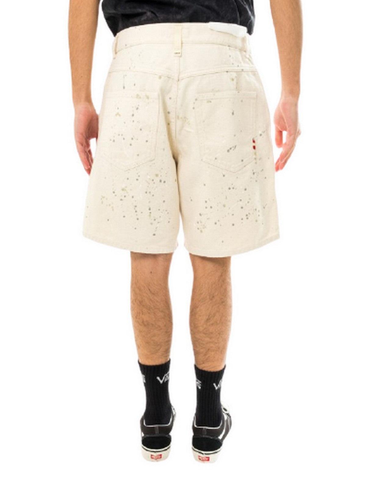 Bermuda Uomo Amish - Bermuda Bernie Amish Bull White Painter - Bianco