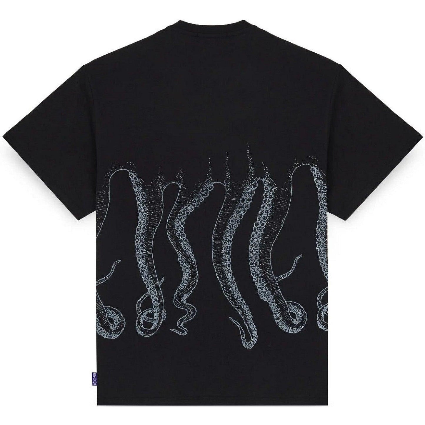 T-shirt Uomo Octopus - Octopus Outline Tee - Nero