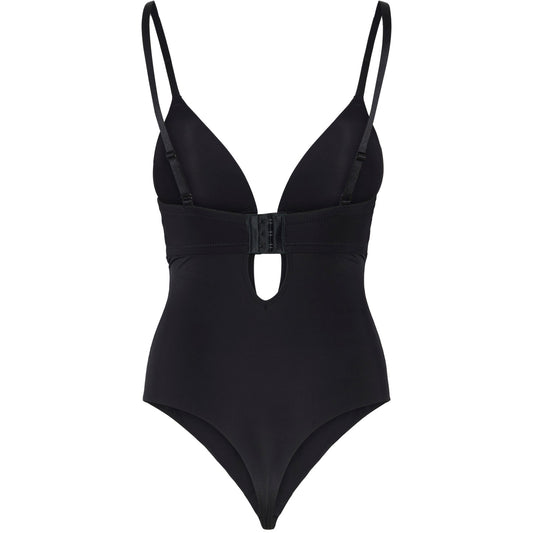 Body Donna Pieces - Pcrina Strap Bodystocking - Nero