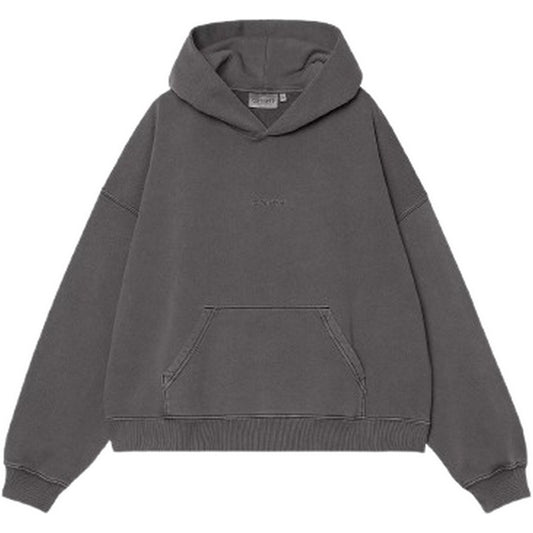 Felpe senza cappuccio Donna Carhartt Wip - W' Hooded Benton Sweat - Nero