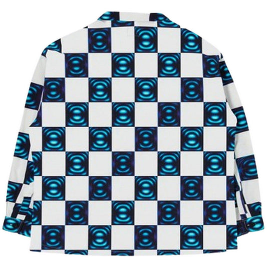 Męskie koszule codzienne Edwin – koszula w kratkę Digital Ls – wielokolorowe