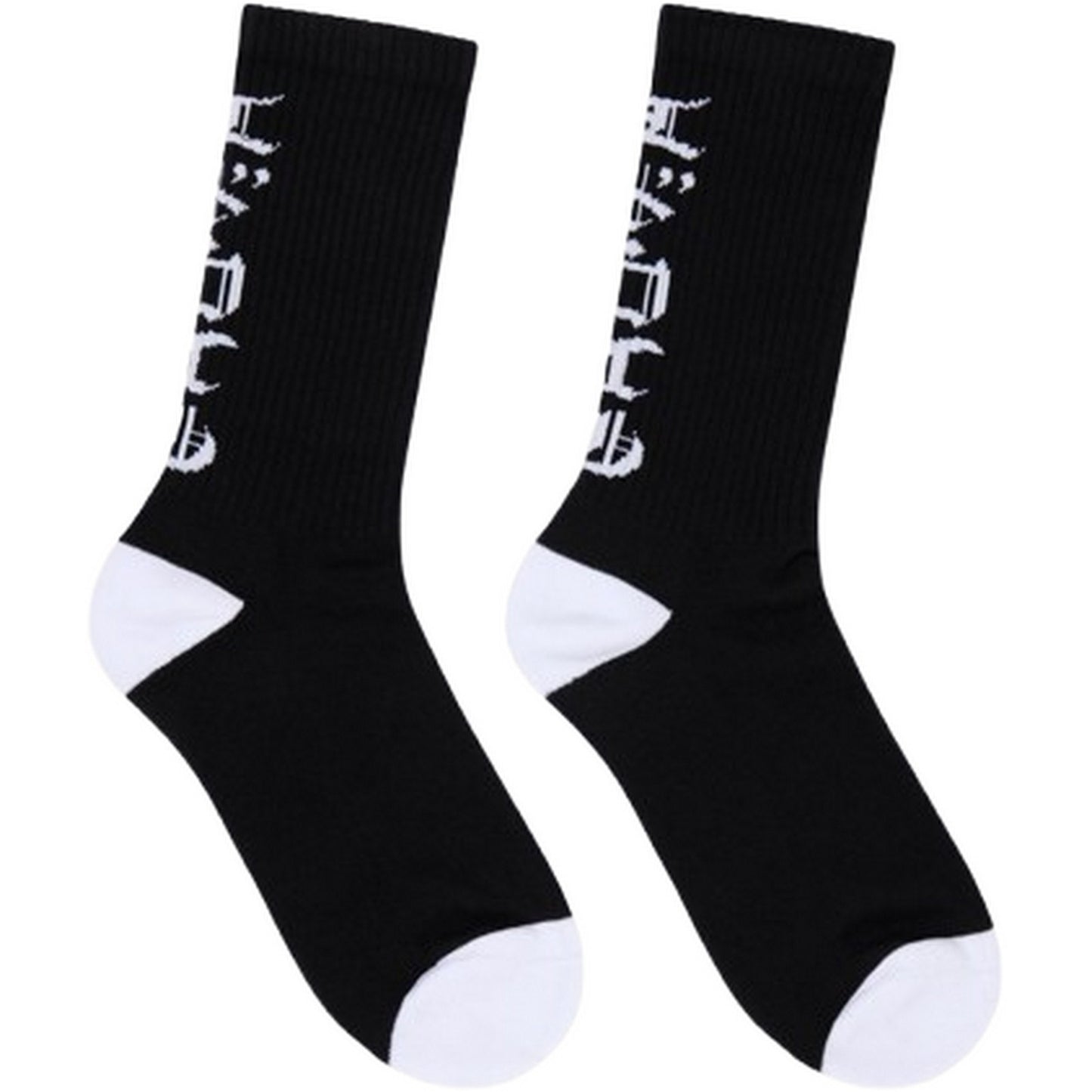 Calze Unisex Edwin - Gothic Socks - Nero