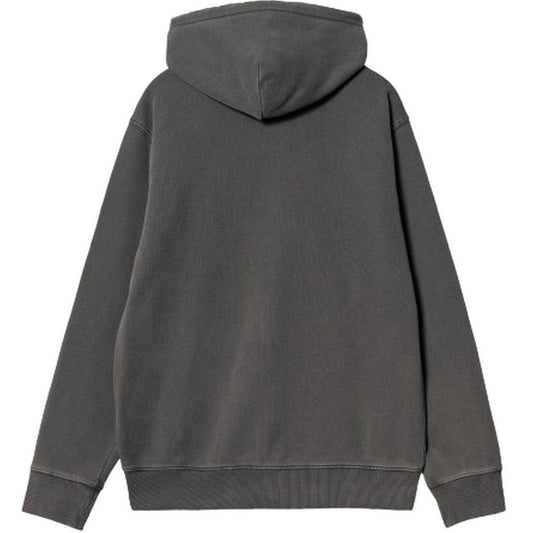 Męskie bluzy z kapturem Carhartt Wip – Kurtka z kapturem Duster Script – Czarna