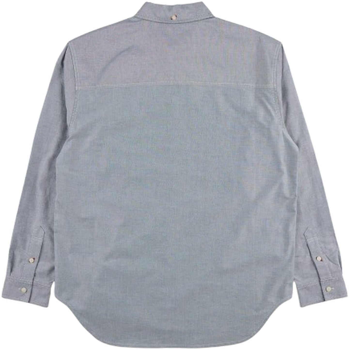 Camicie casual Uomo Evisu - Ht, Ls Oxford Shirt W/ Black Seagull Print - Grigio
