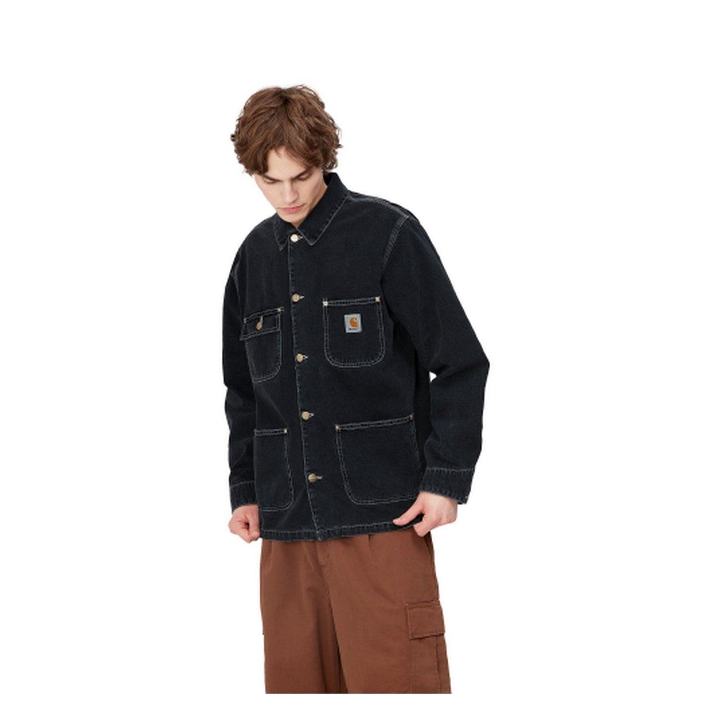 Giacche Uomo Carhartt Wip - Og Chore Coat - Nero