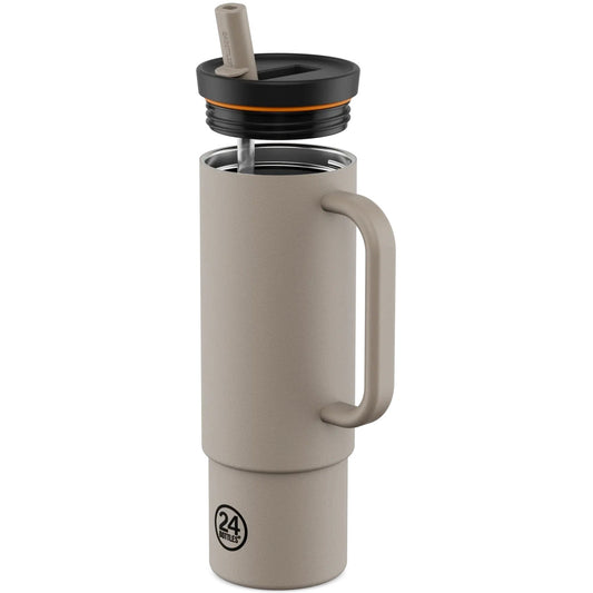Thermos per bibite Unisex 24bottles - Straw Cup 800 - Beige