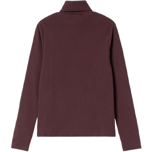 T-shirt Donna Carhartt Wip - W' L/S Philipa Mockneck T-Shirt - Bordeaux