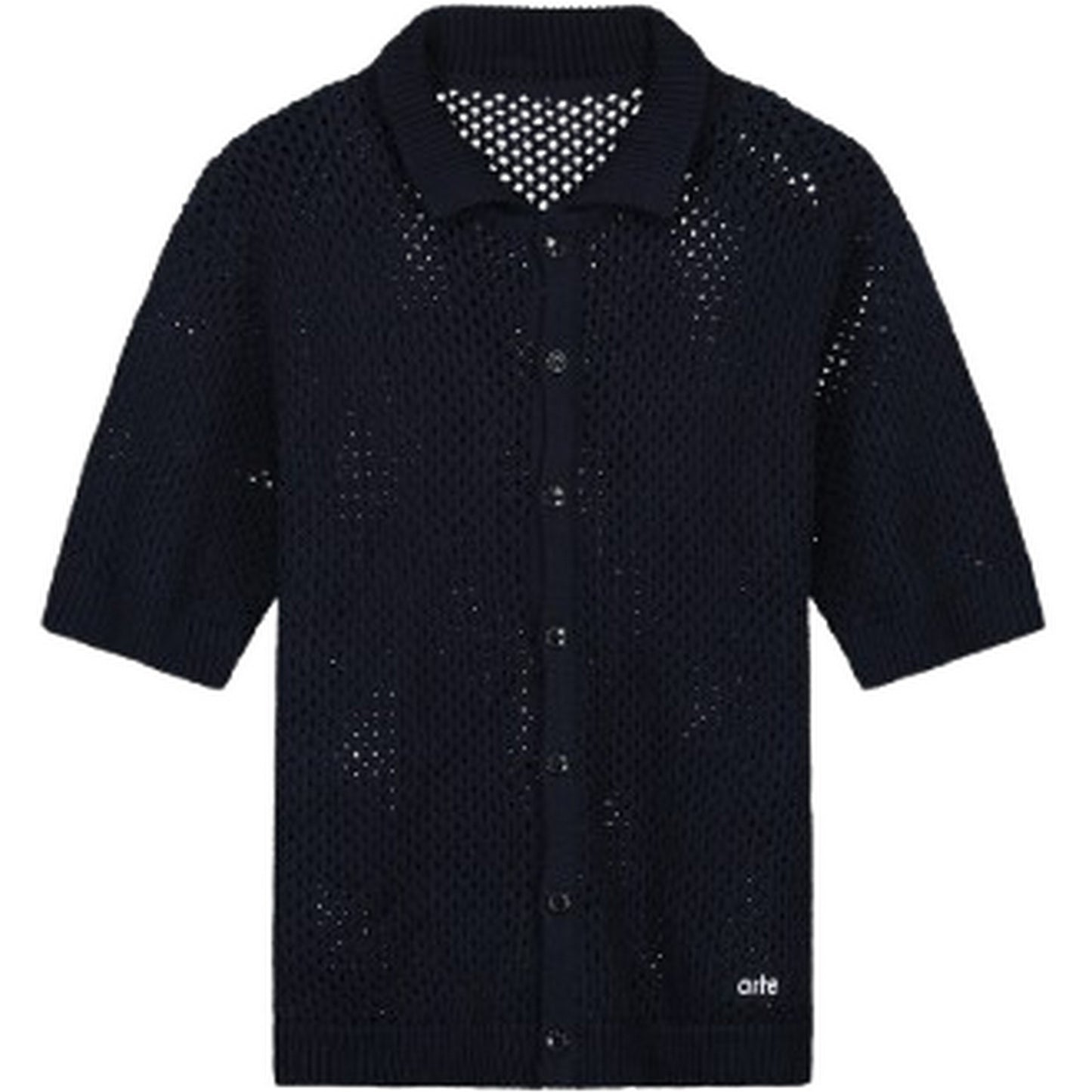 Camicie casual Uomo Arte Antwerp - Crochet Shirt - Blu