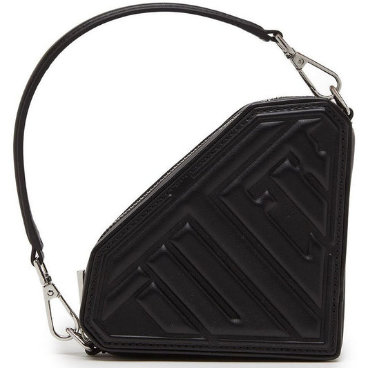 Iuter Bolsos de hombro para hombre - Mini bolso con logo - Negro