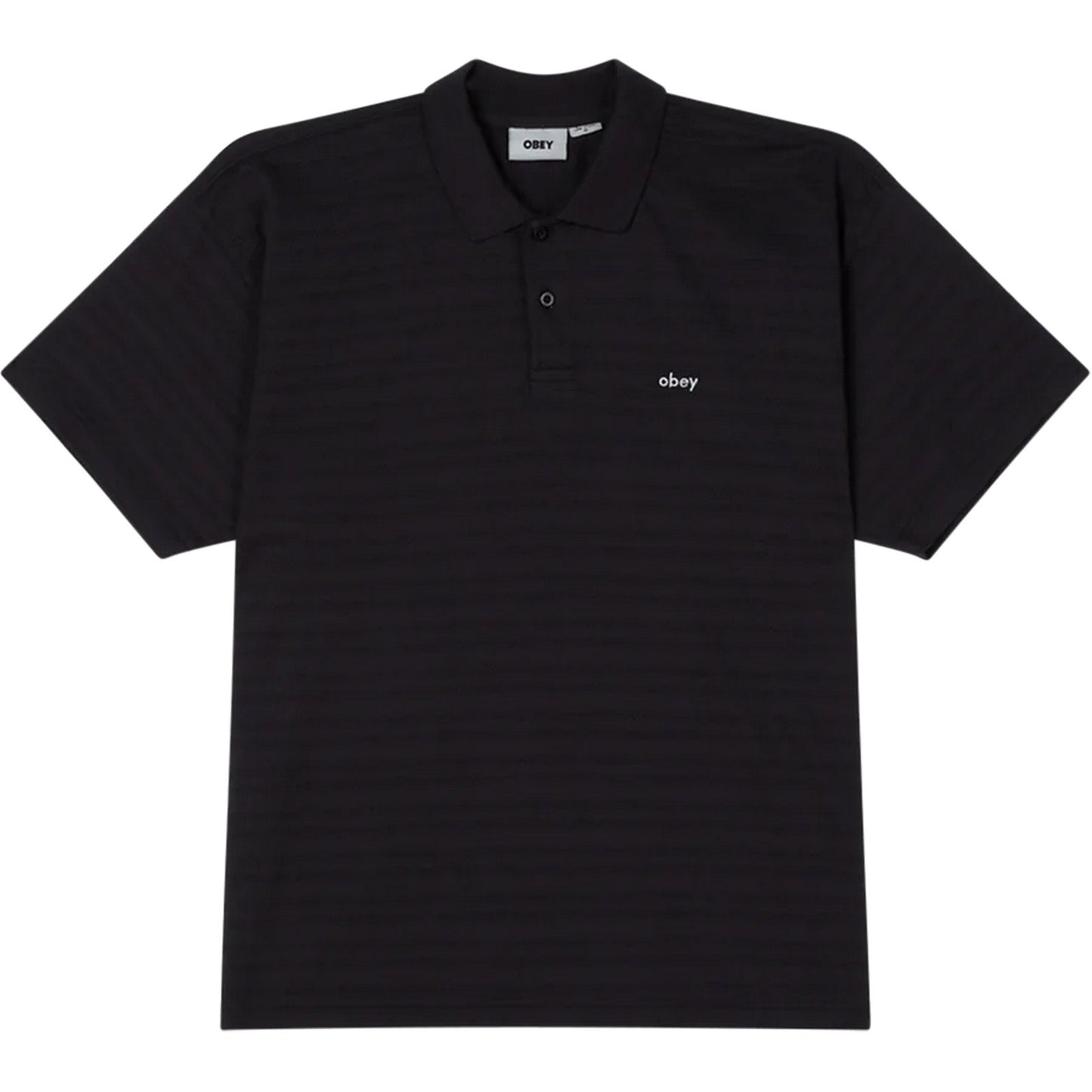 Polo Uomo Obey - Nash Bigwig Polo Ss - Nero