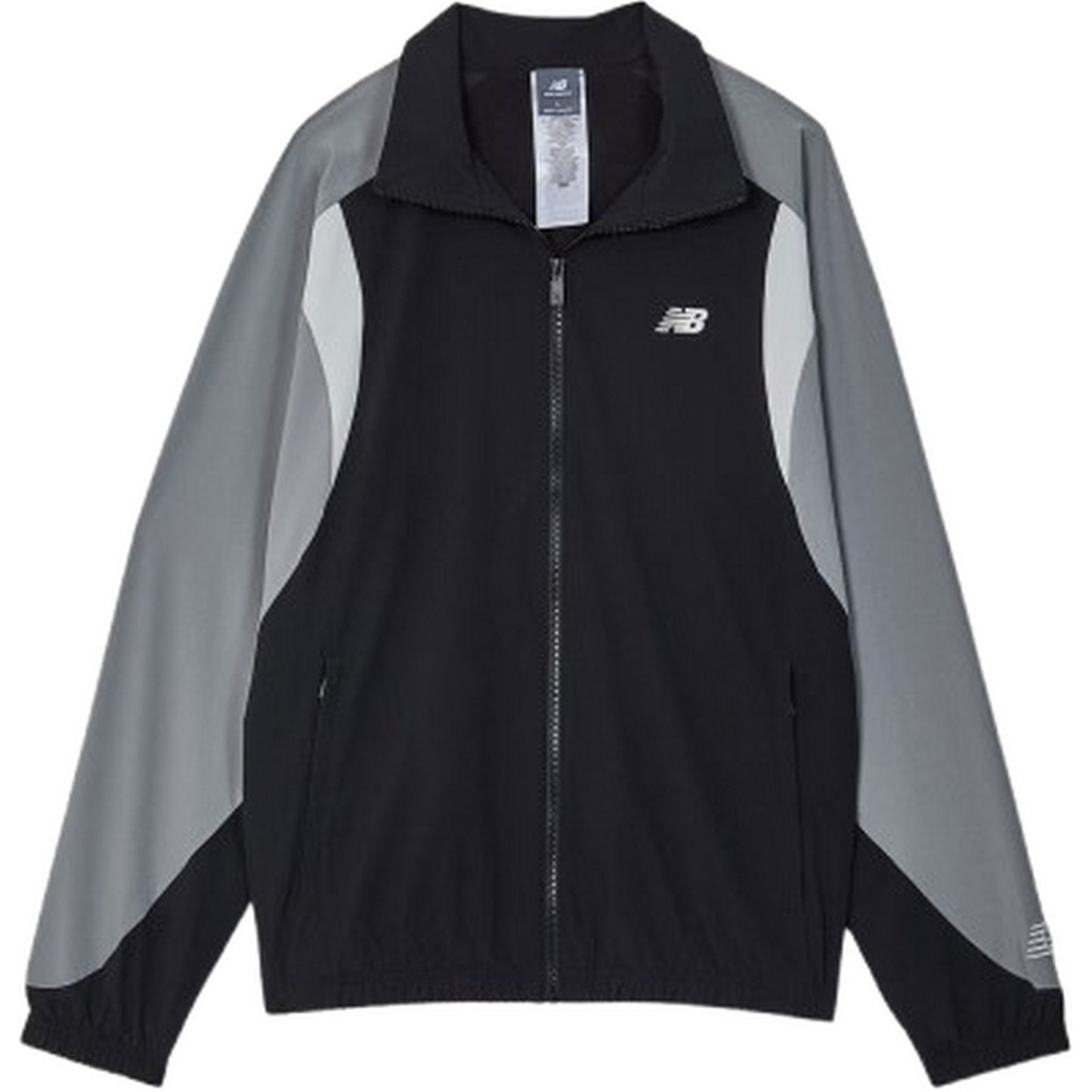 New Balance Men's Jackets - Woven Track Jacket - Black