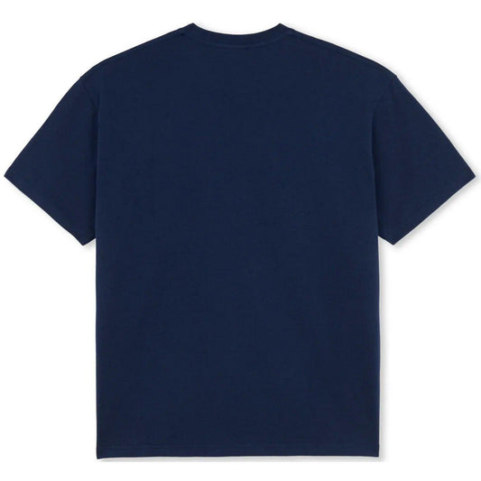 Camiseta Polar Hombre - Tee Pink Dress - Azul