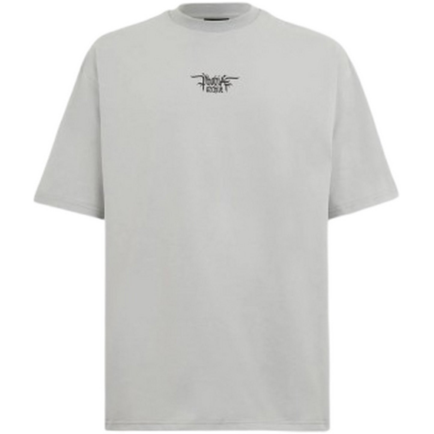T-shirt Uomo Phobia - Grey T-Shirt With Phobia Foggy Logo Print - Grigio