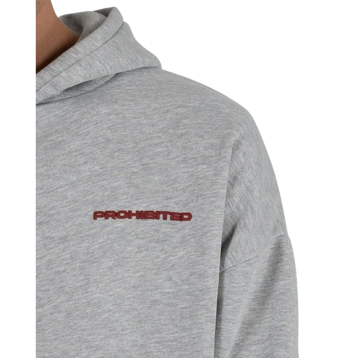 Felpe con cappuccio Uomo Prohibited - 10119 Hoodie - Grigio