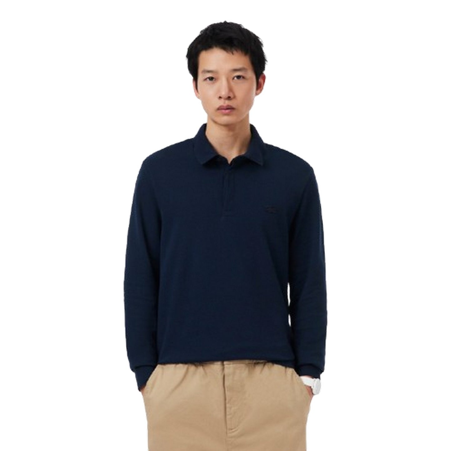 Polo a manica lunga Uomo Lacoste - Polo Manica Lunga - Blu
