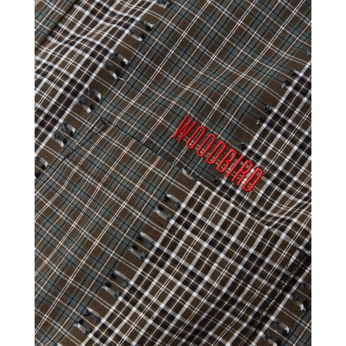 Camicie casual Uomo Woodbird - WBBuzo Woma Check Shirt - Marrone