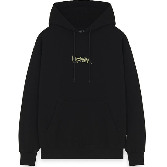 Propaganda Sweats à capuche pour hommes - Sweat-shirt Ribs Pochoir - Noir