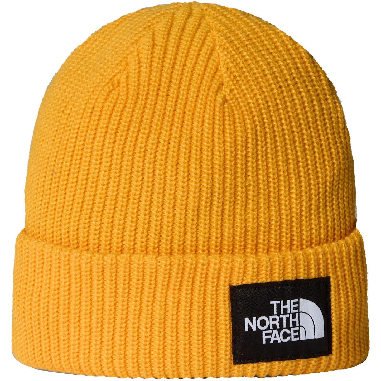 The North Face Unisex Knitted Beanies - Salty Lined Beanie - Yellow