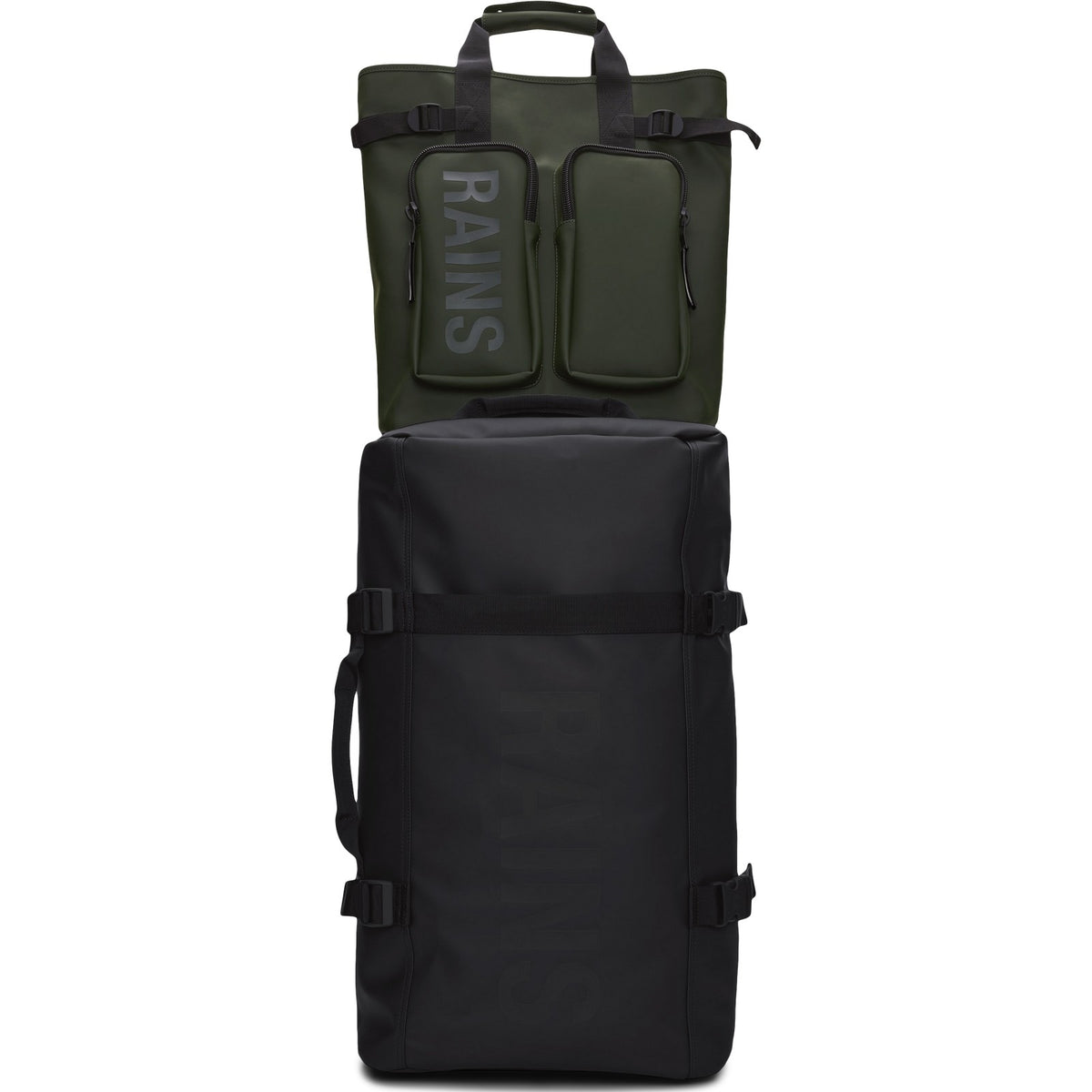 Zaini Casual Unisex Rains - Texel Tote Backpack W3 - Verde