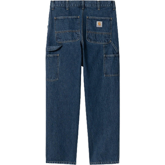 Pantalon Carhartt Wip pour hommes - Pantalon à genou unique - Bleu
