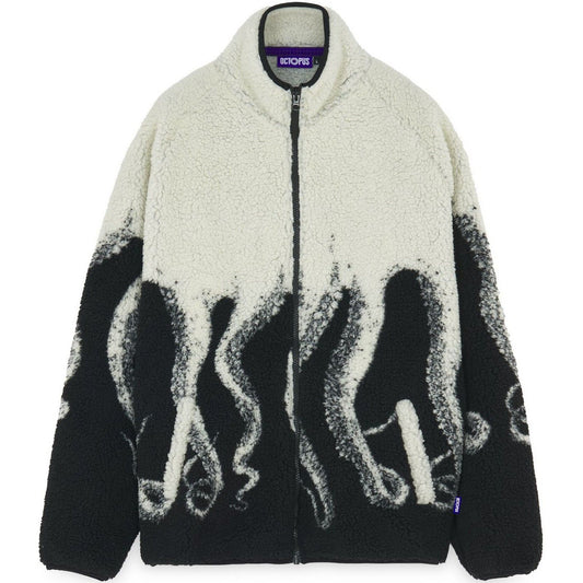 Giacche Uomo Octopus - Octopus Sherpa Zip Neck - Bianco